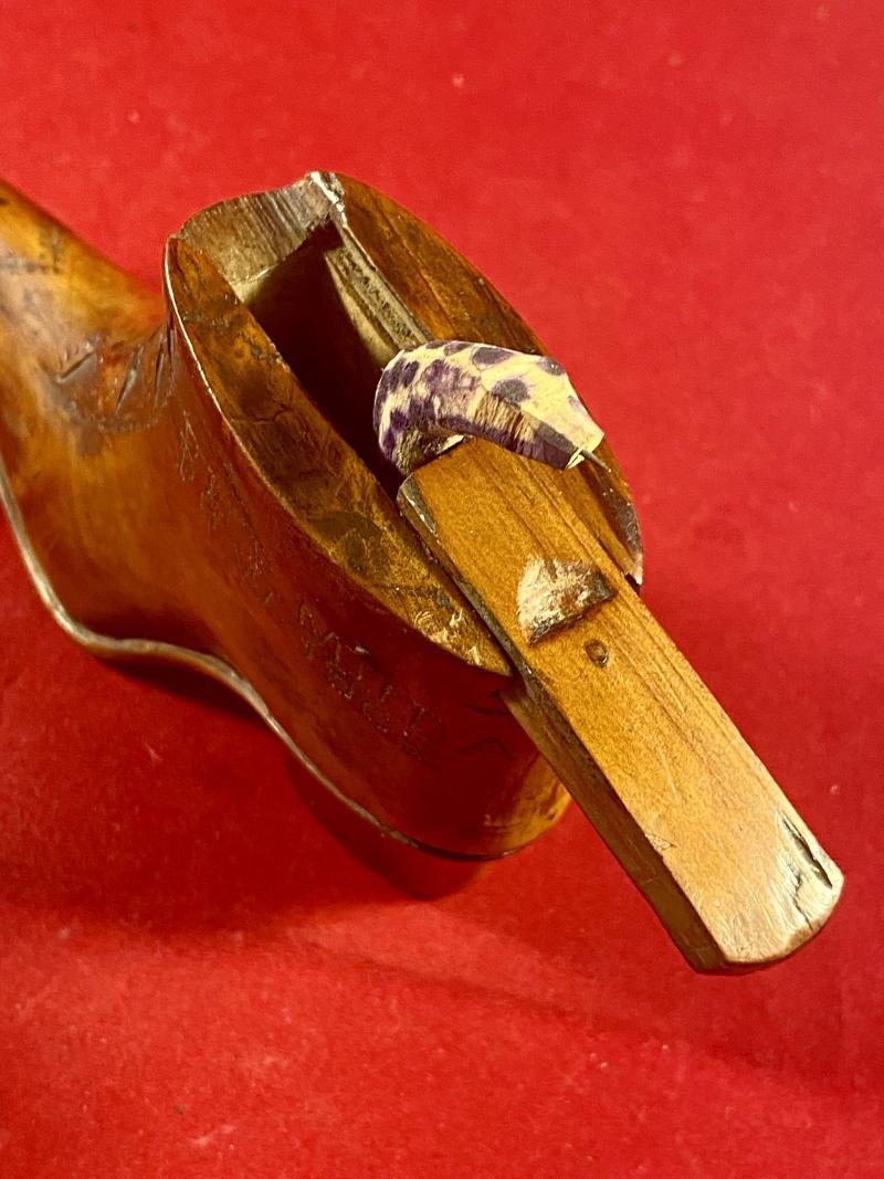 Rare Anglo-Boer War - POW made 'Snake in a Boot' – Bermuda 1902 — image 5