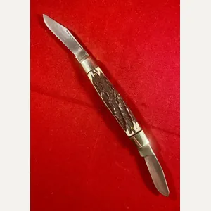Mint I*XL GEORGE WOSTENHOLM Double Bladed Knife with Jigged Bone …