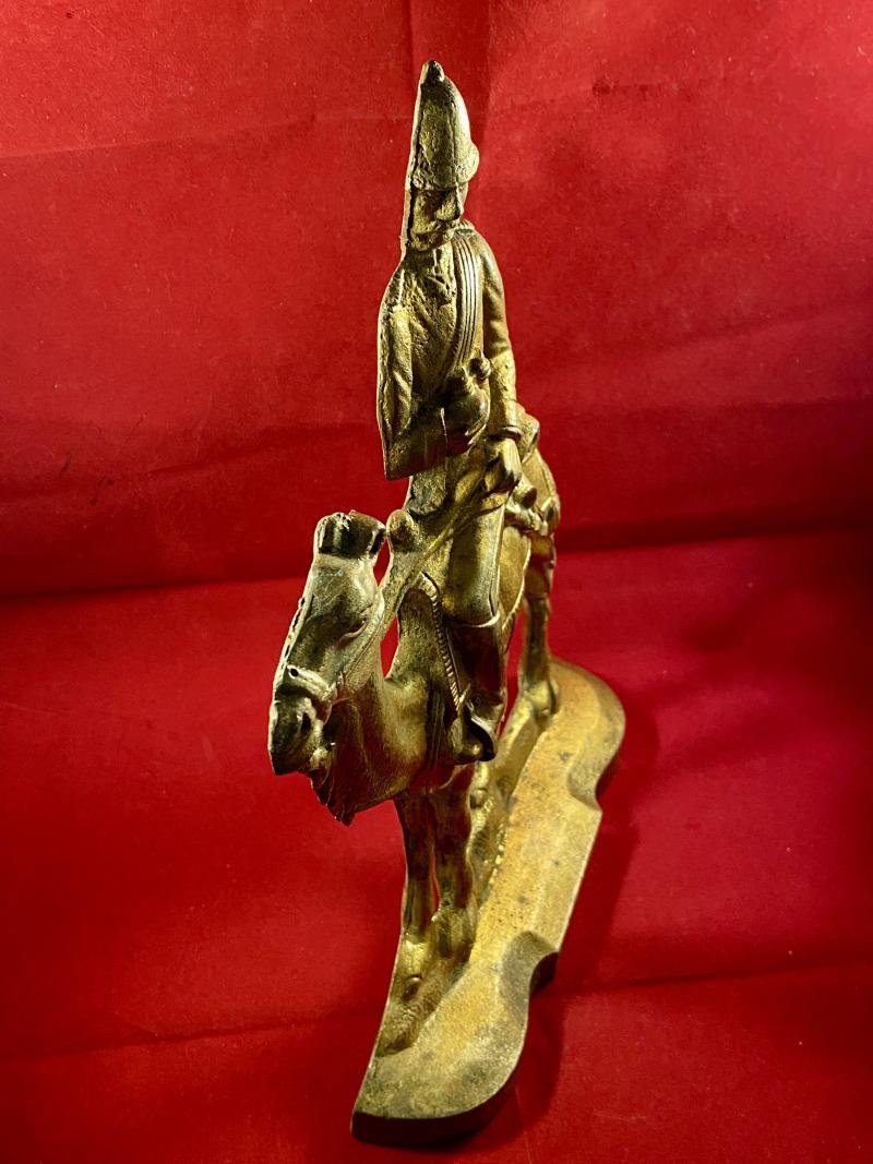 Rare Victorian Gilt Cast Brass Doorstop Depicting Field Marshal Garnet Wolseley on a Camel c1885 — image 10