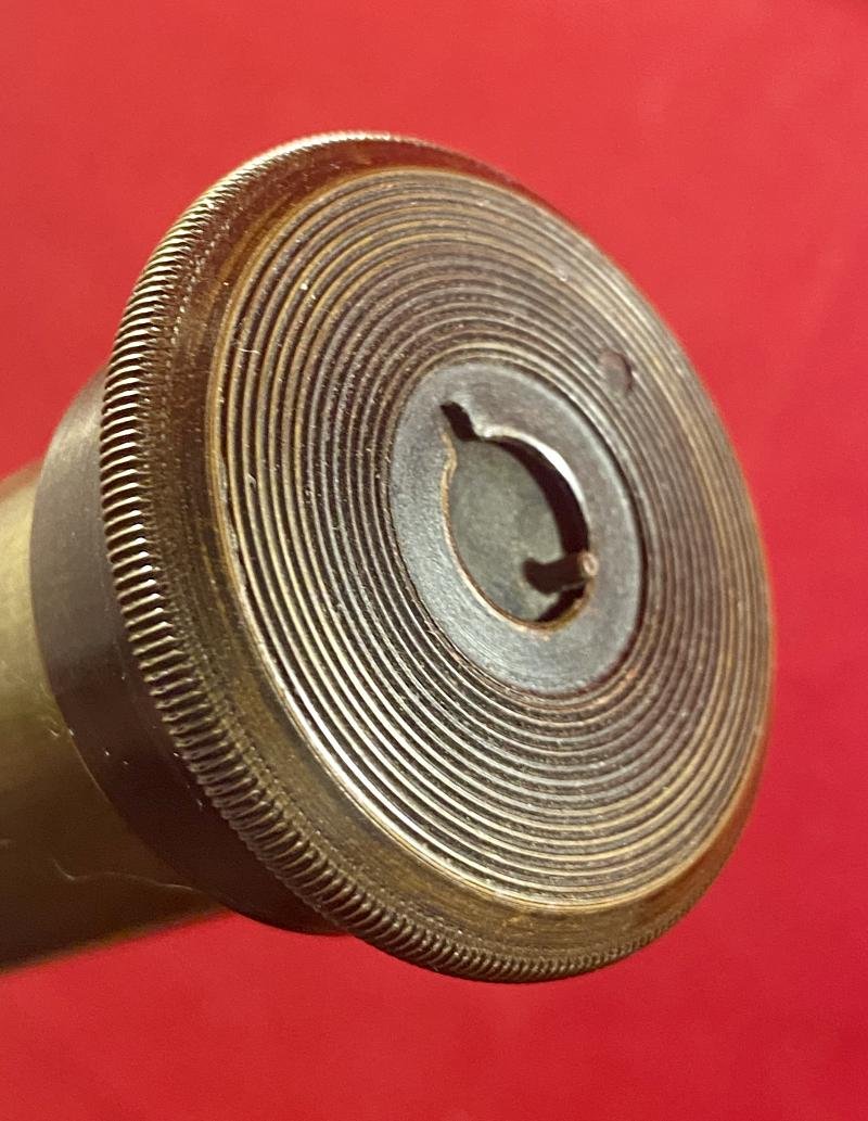 'MARKSMAN' Three-Draw Brass Telescope by J.H. STEWARD Ltd London with Stitched Leather Barrel and End Protectors — image 6