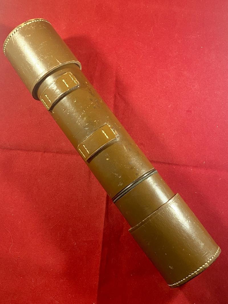 'MARKSMAN' Three-Draw Brass Telescope by J.H. STEWARD Ltd London with Stitched Leather Barrel and End Protectors — image 9