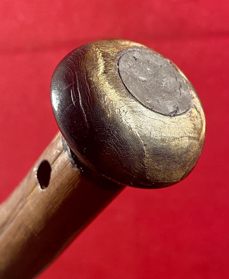 Antique Wooden Trench Raiding Club with Internal Lead Weighted Tip — image 10