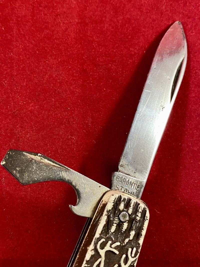Vintage Multi-Tool Knife by HAPO with Lanyard a Souvenir of Tirol Austria c1960 — image 5