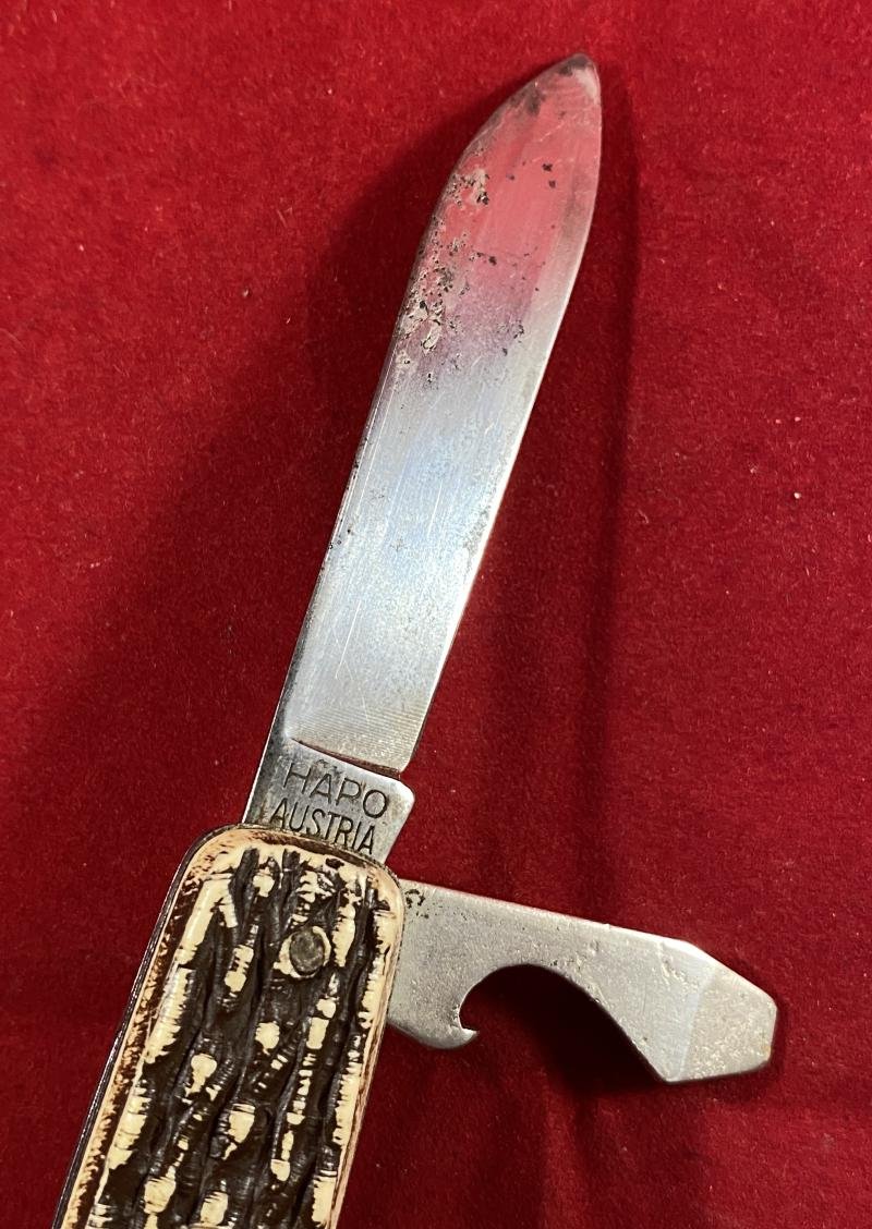 Vintage Multi-Tool Knife by HAPO with Lanyard a Souvenir of Tirol Austria c1960 — image 6