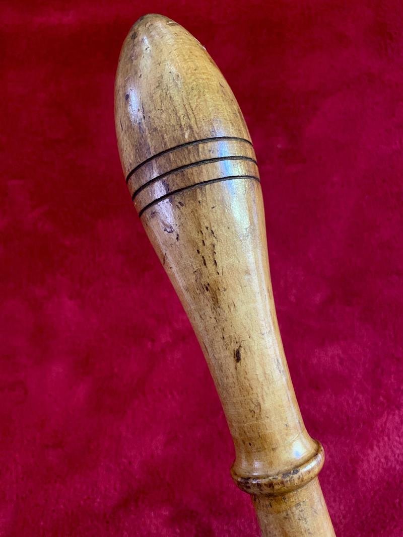 Rare 19th Century English Treen Boxwood Fisherman's Salmon Priest c1830 — image 10