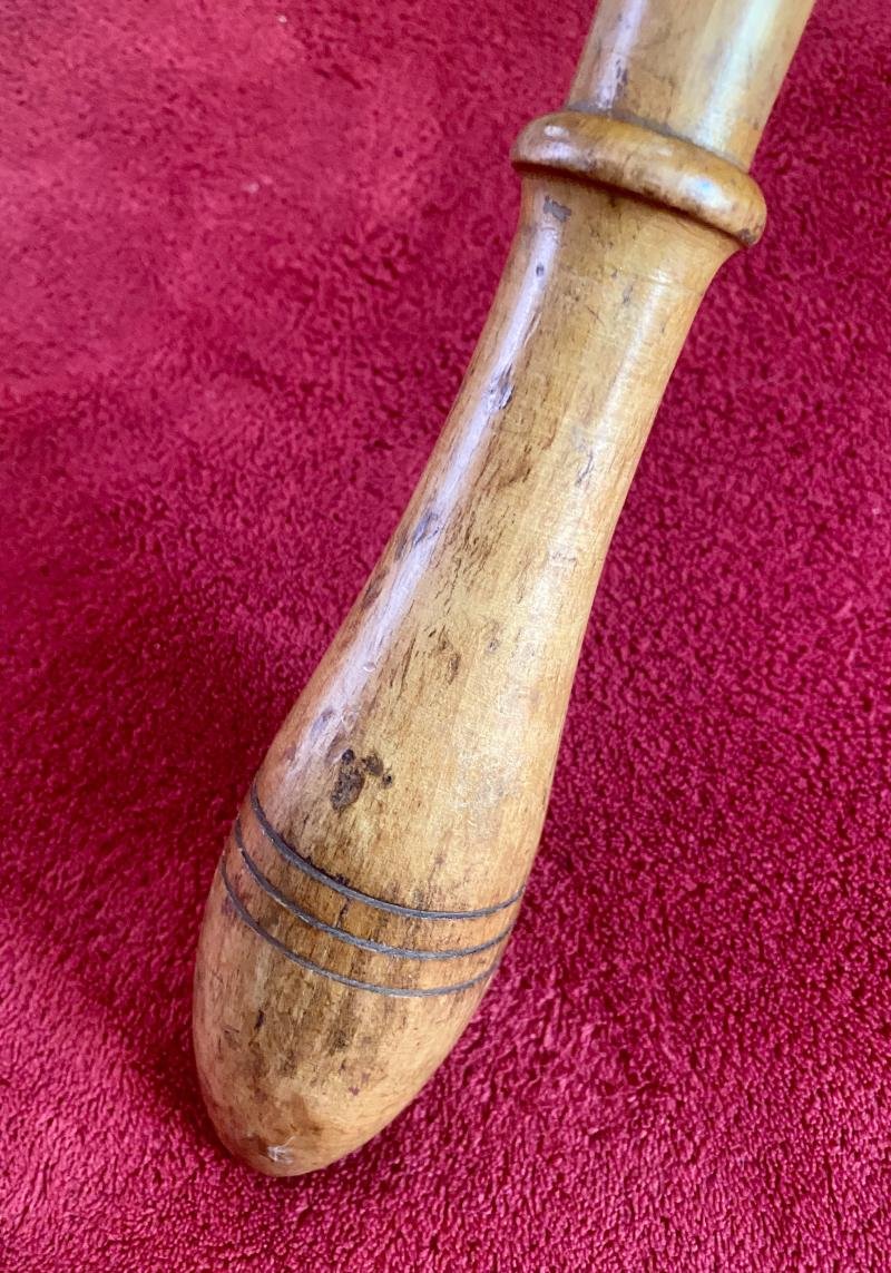 Rare 19th Century English Treen Boxwood Fisherman's Salmon Priest c1830 — image 3