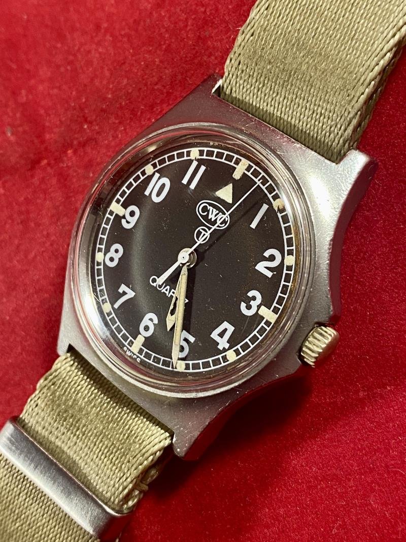 1988 British Royal Navy Issue CWC Quartz Wristwatch – Nato No. 0552/6645-99 5415317 — image 4
