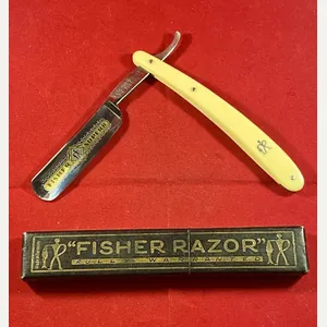 Fine Antique German Paul Kohl FISHER SUPERB Cutthroat Razor with …