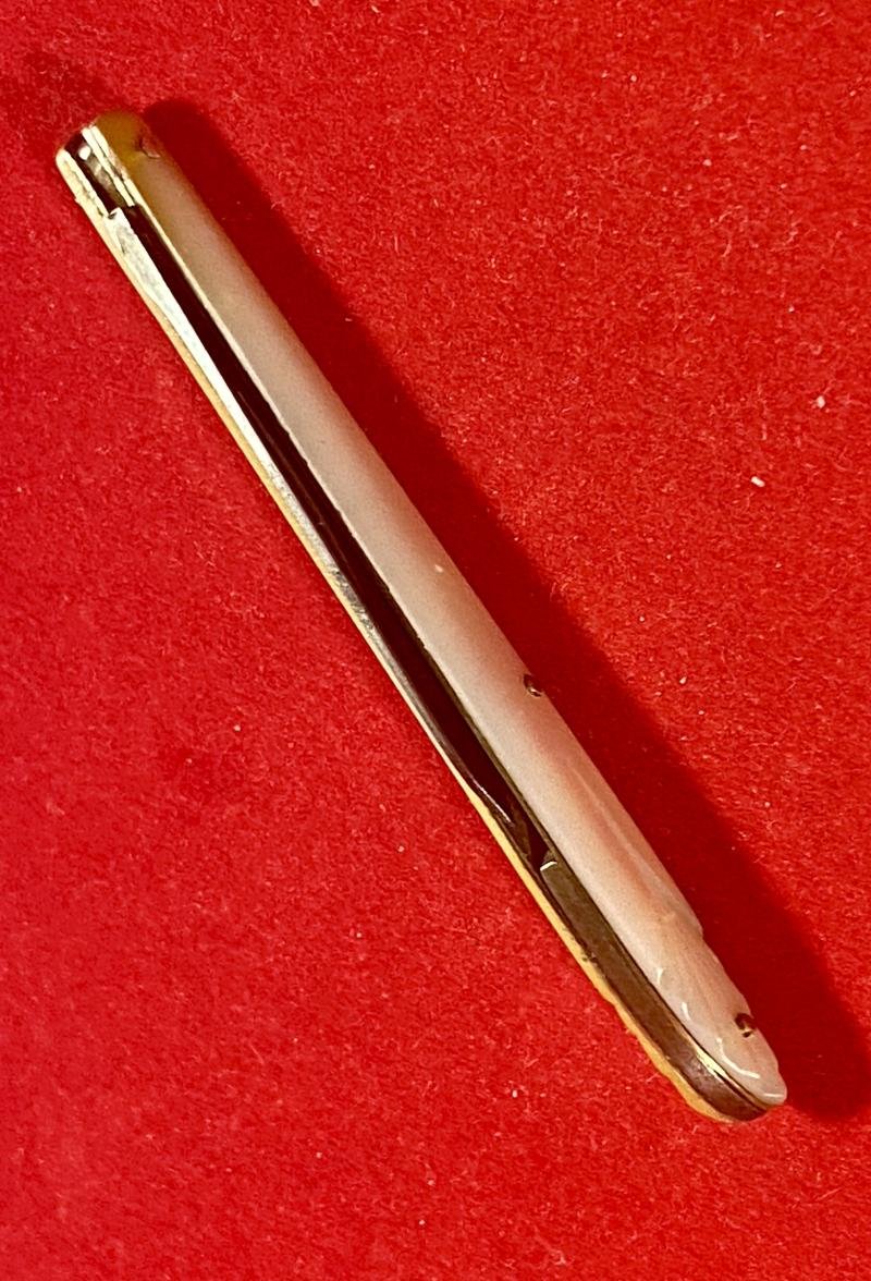Victorian Folding Pocket Quill Cutter Pen Knife with 1.5' Fine Steel Blade and Carved MOP Grip c1850 — image 10