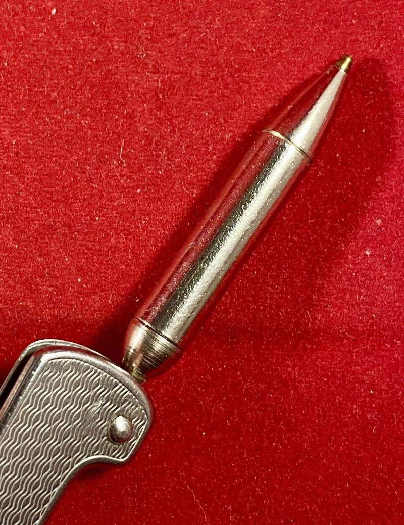 Unusual Vintage Pocket Knife with Folding Ink Pen and Blade by Richards of Sheffield — image 5