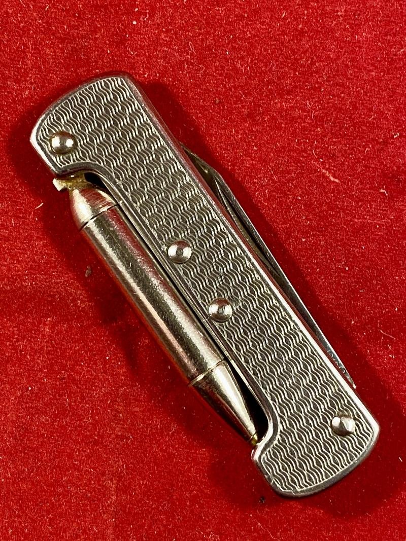 Unusual Vintage Pocket Knife with Folding Ink Pen and Blade by Richards of Sheffield — image 9