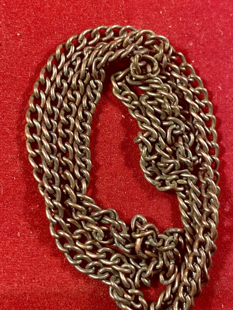 Gilt Brass Swastika Pendant and Chain — image 10