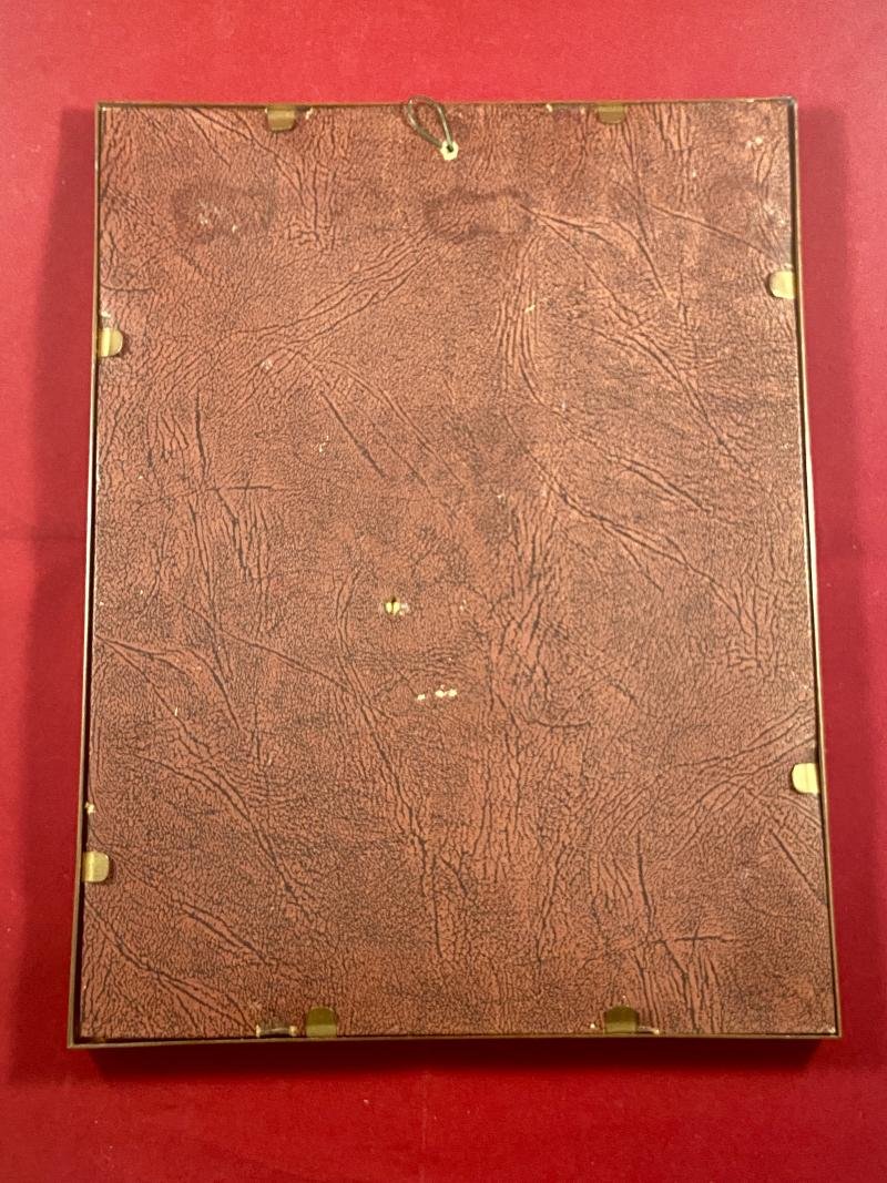 Impressive WW1 Period Gilt Metal Framed Colour Print of the Picture Titled 'The White Comrade' by George Hillyard Swinstead 1915 — image 8