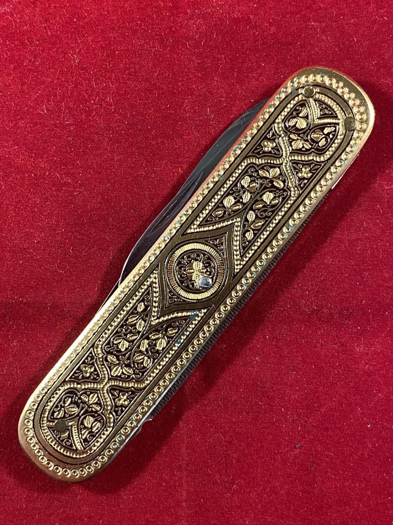 Mint Gentleman's or Lobster knife by Aug. Muller Sohne Solingen made for the Mechanical Engineering Company, Th. Kieserling & Albrecht c1950 — image 10