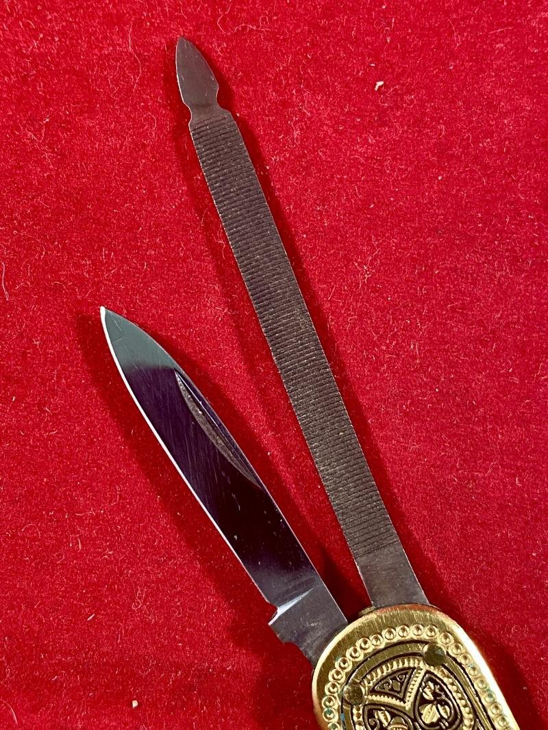 Mint Gentleman's or Lobster knife by Aug. Muller Sohne Solingen made for the Mechanical Engineering Company, Th. Kieserling & Albrecht c1950 — image 5
