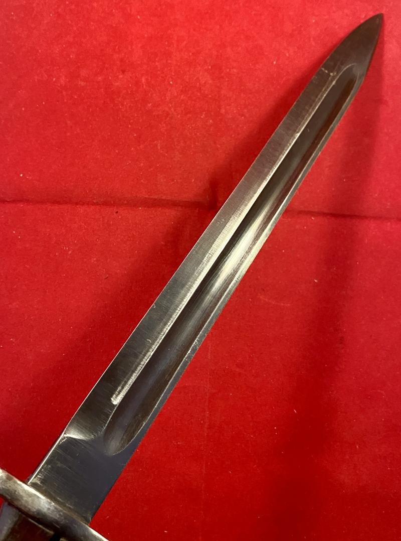 Antique Portuguese M1904 Sword Bayonet and Scabbard made by Simson & Co of Suhl Germany — image 7