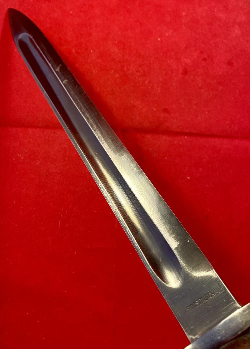 Antique Portuguese M1904 Sword Bayonet and Scabbard made by Simson & Co of Suhl Germany — image 8