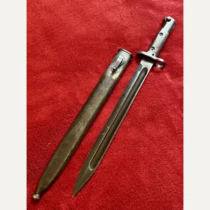 Antique Portuguese M1904 Sword Bayonet and Scabbard made by Simson …