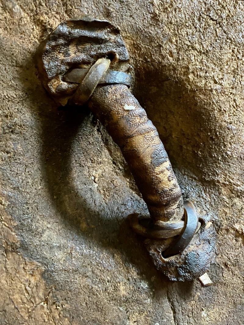 Rare 19th Century Elephant Hide Warrior Shield from the Hadendoa people of the Beja Tribe from Sudan/Eritrea — image 10