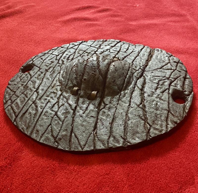 Rare 19th Century Elephant Hide Warrior Shield from the Hadendoa people of the Beja Tribe from Sudan/Eritrea — image 2