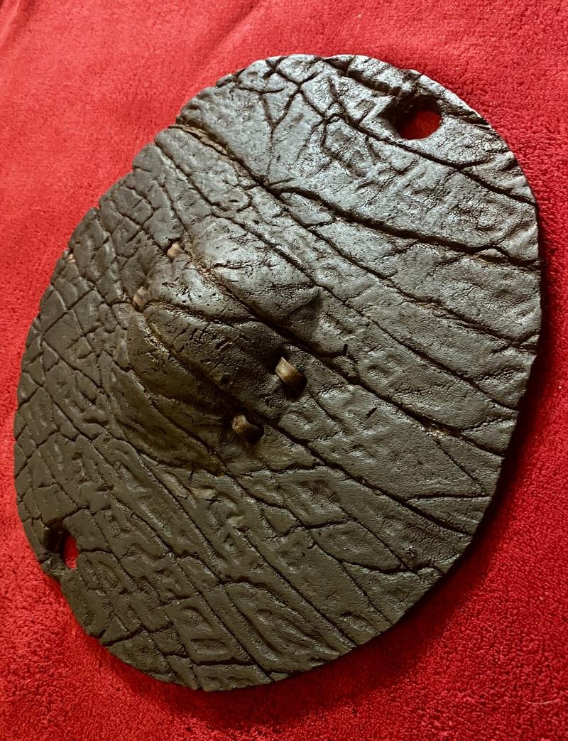 Rare 19th Century Elephant Hide Warrior Shield from the Hadendoa people of the Beja Tribe from Sudan/Eritrea — image 4