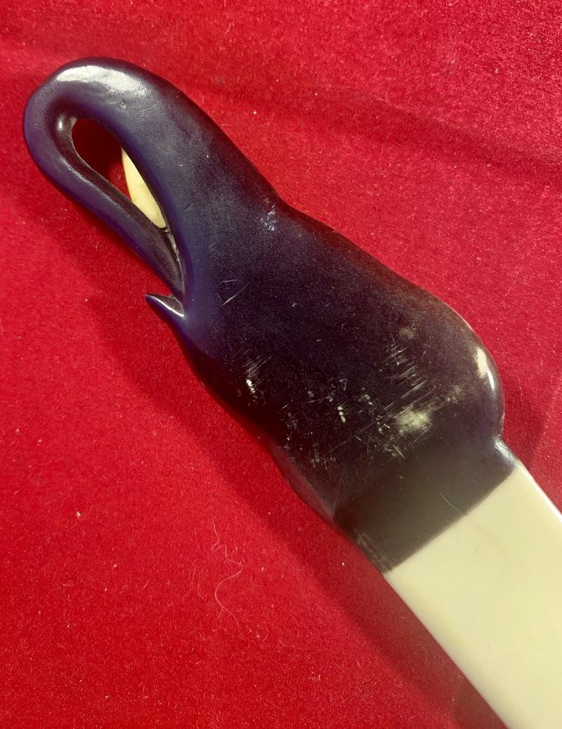 Unusual Moulded Elephant Head Celluloid Letter Opener c1930 — image 7