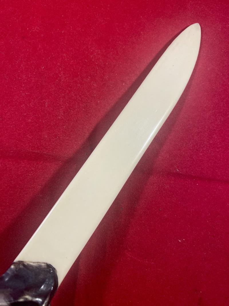 Unusual Moulded Elephant Head Celluloid Letter Opener c1930 — image 8