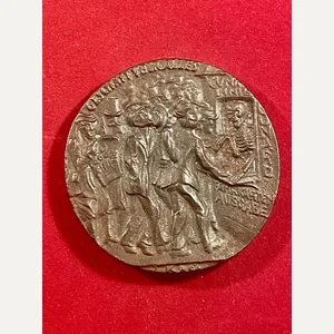 WW1 British Copy of the German Lusitania Propaganda Medal made …