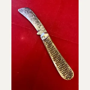 Antique Pruning Knife with Jigged Bone or Composite Stag Antler …
