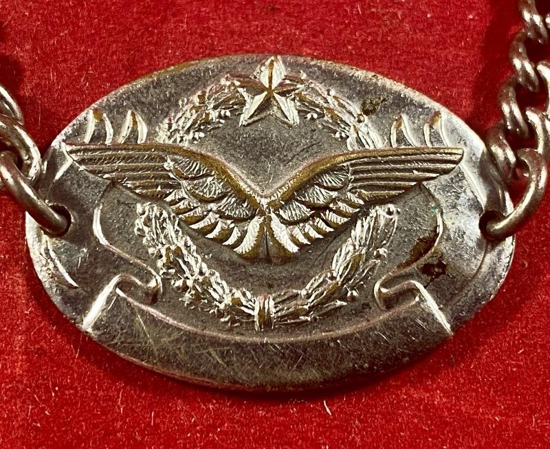 WW2 French Air Force Pilot's Identity Bracelet — image 2