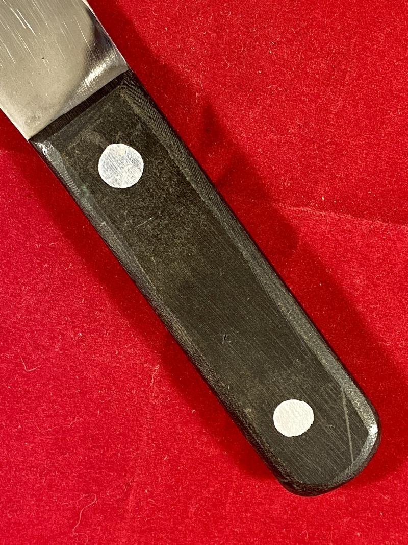 Vintage Plummet Major Throwing Knife by J. Nowill and Sons Sheffield with Leather Sheath — image 10