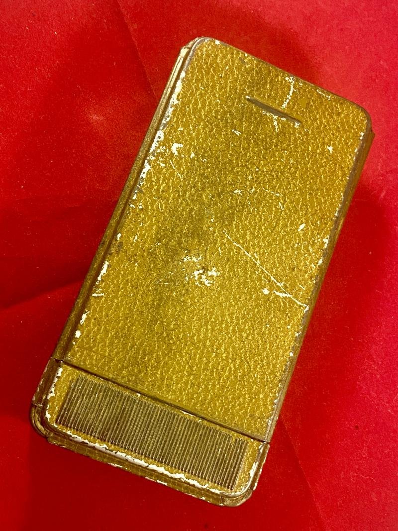 WW1 British Rowntree & Co. Ltd 'Gift to the Troops' Chocolate Tin Depicting George V with Sliding Base Cover 1915 — image 8