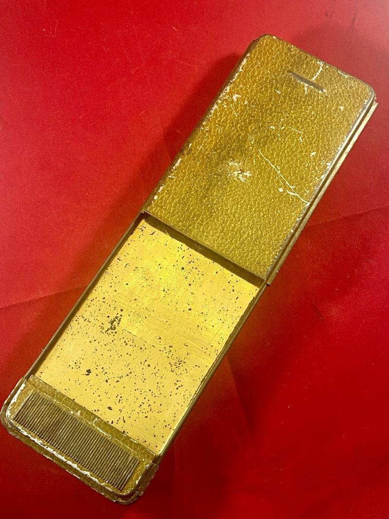 WW1 British Rowntree & Co. Ltd 'Gift to the Troops' Chocolate Tin Depicting George V with Sliding Base Cover 1915 — image 9