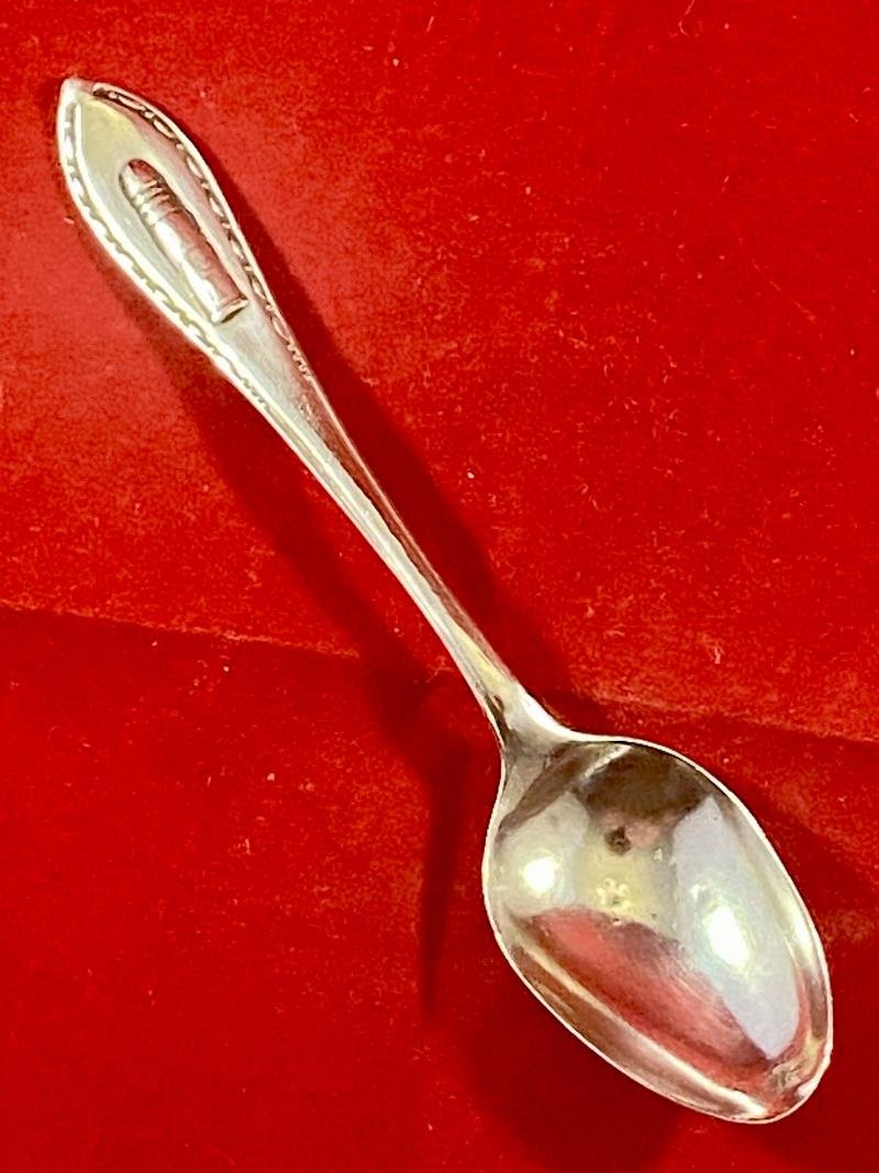 Fine Hallmarked Silver 'Nobel Bullet' Spoon by Tiffany & Co - 1933 — image 2
