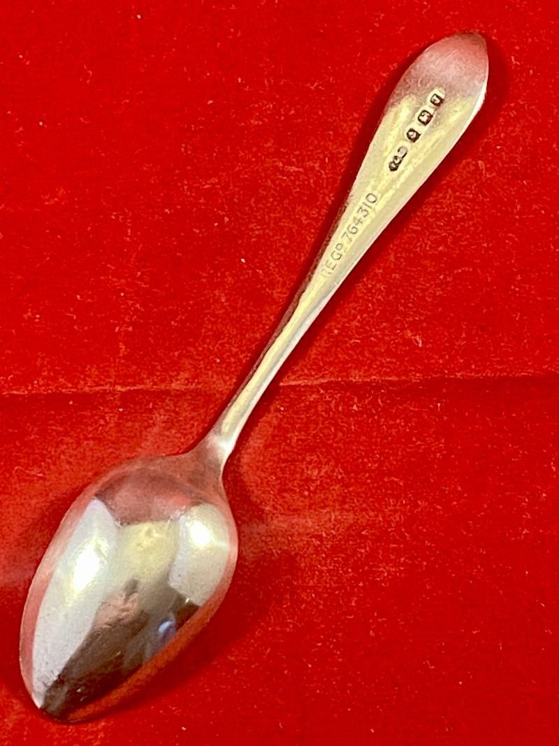 Fine Hallmarked Silver 'Nobel Bullet' Spoon by Tiffany & Co - 1933 — image 5