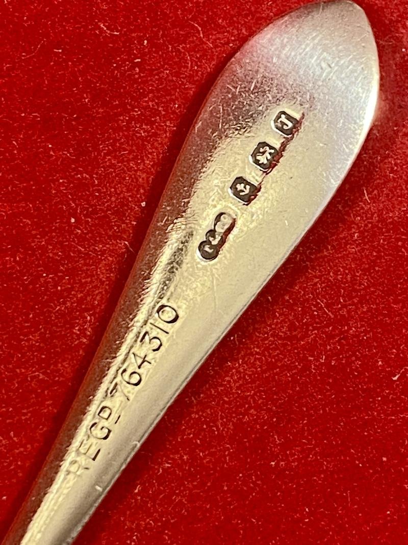 Fine Hallmarked Silver 'Nobel Bullet' Spoon by Tiffany & Co - 1933 — image 6