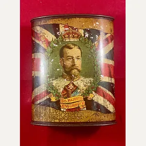 Rare WW1 British Grocers Federation Christmas 1914 George V Sweet …