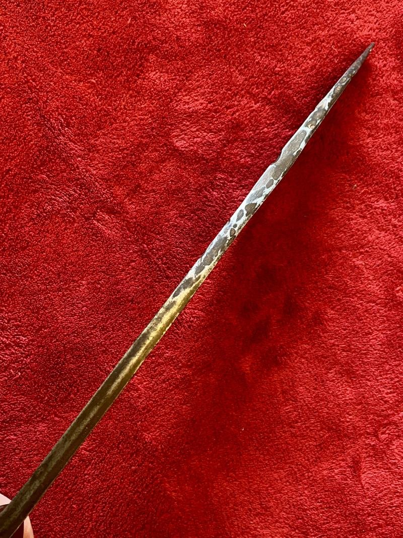 Early Nepalese Gurkha Fighting Kukri with Leather Wrapped Grip — image 10