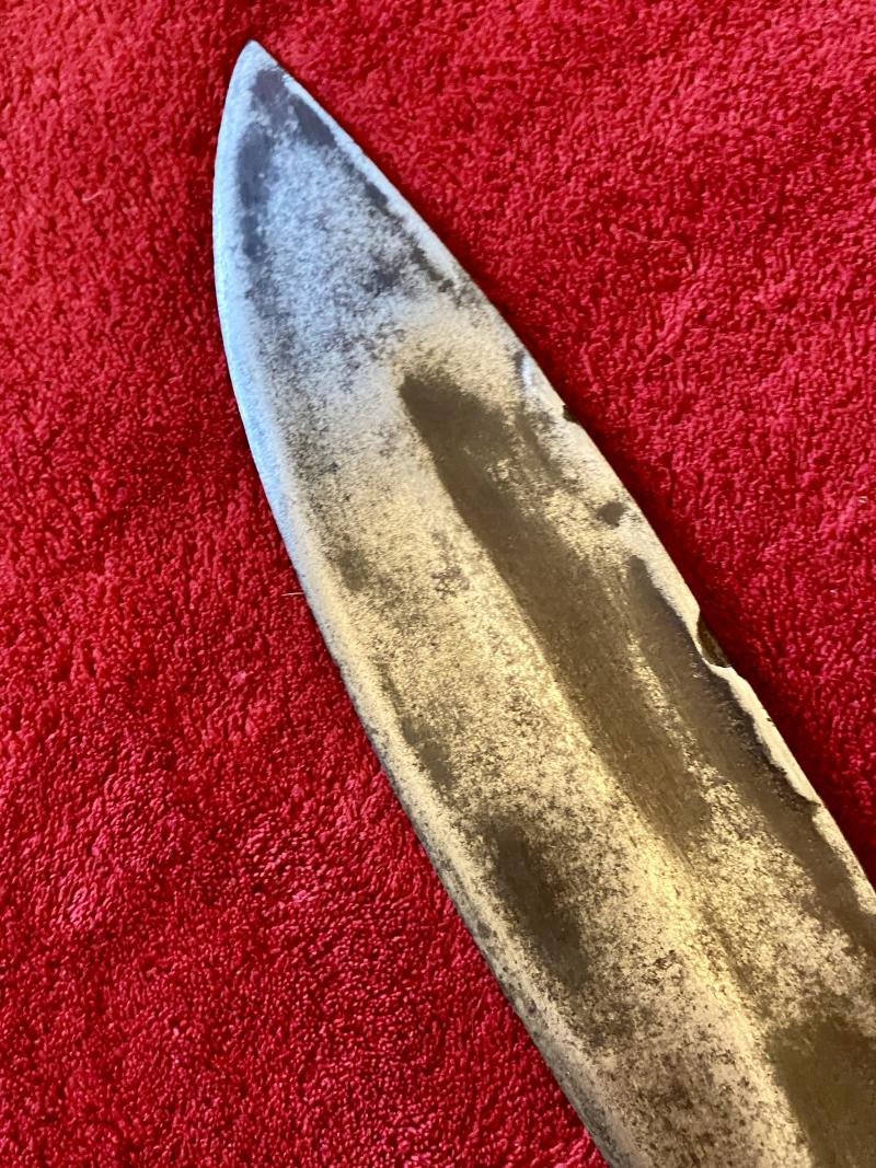 Early Nepalese Gurkha Fighting Kukri with Leather Wrapped Grip — image 5