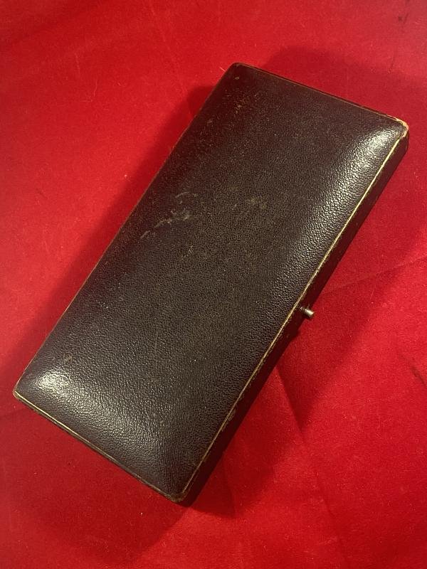 Antique Victorian Cased Pair of Silver Plated Berry Serving Spoons c1880 — image 10