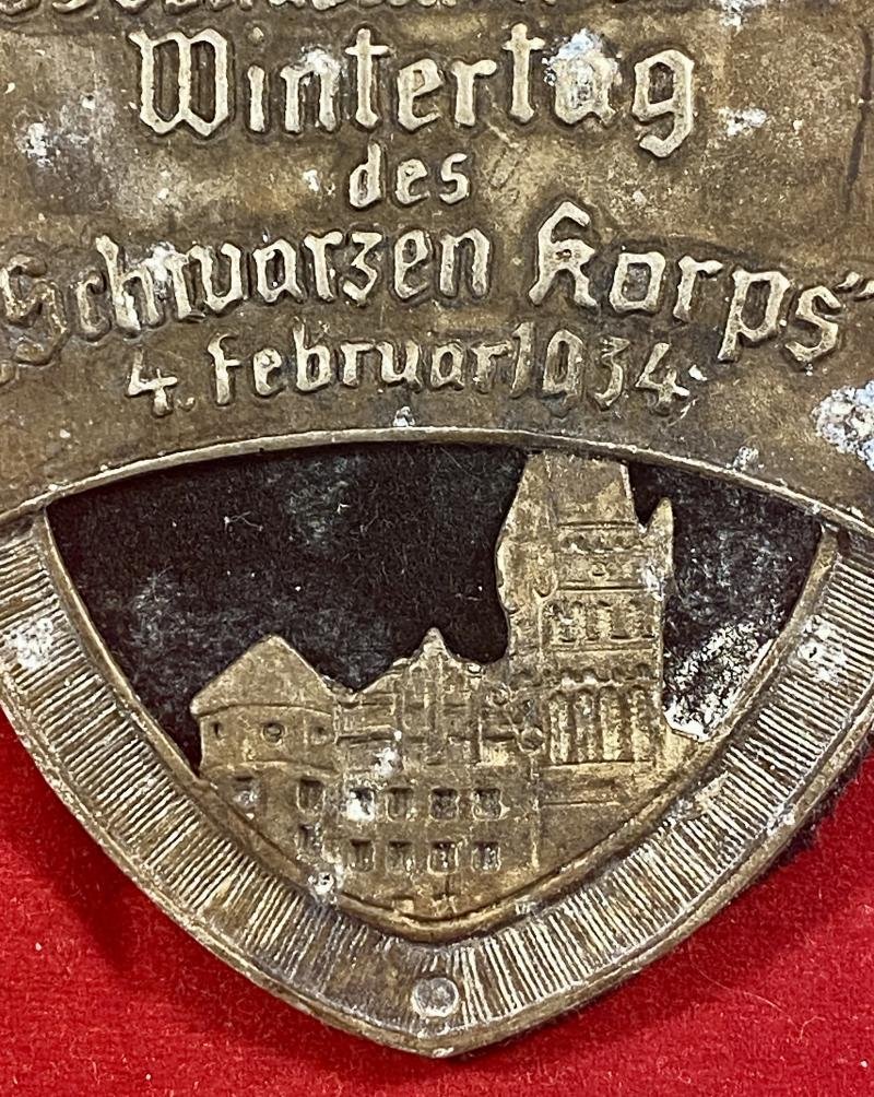 German WWII Waffen SS 1934 Wintertag Badge — image 5