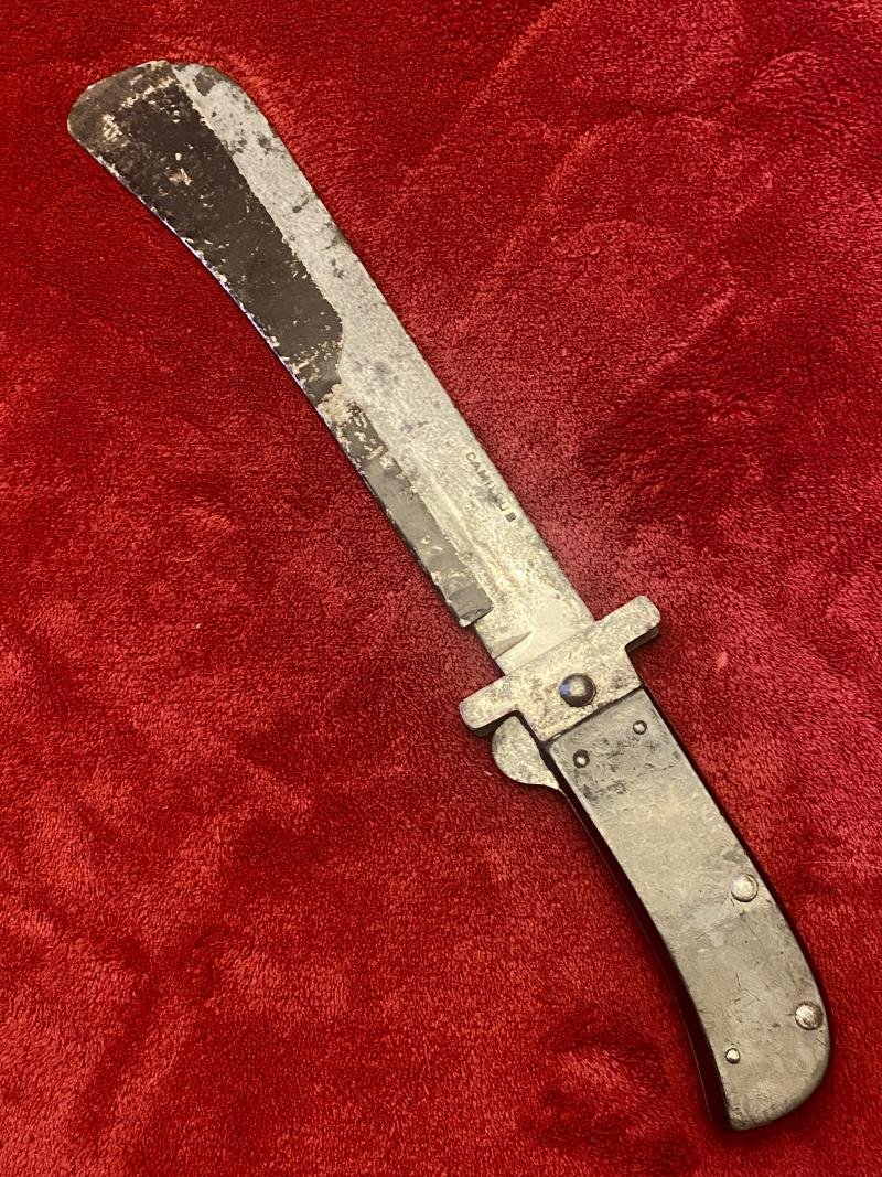 WW2 US Army Air Force Folding Survival Machete with Blade Cover by CAMILLUS USA — image 4