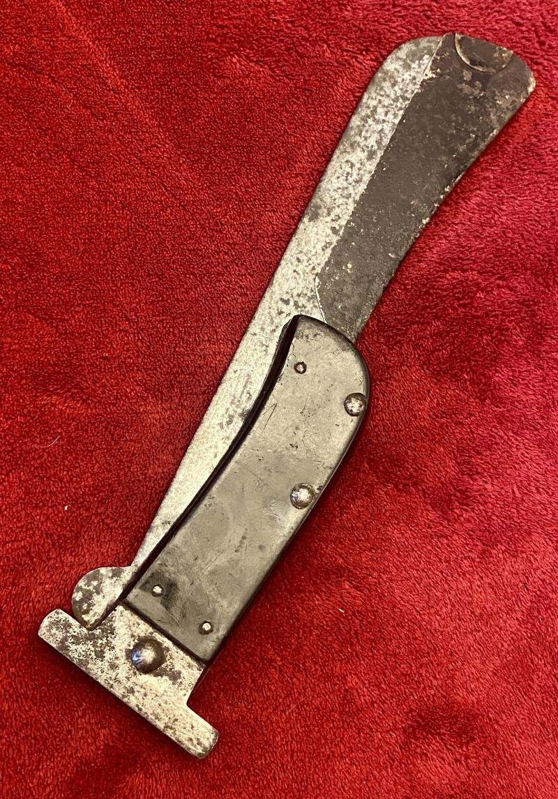 WW2 US Army Air Force Folding Survival Machete with Blade Cover by CAMILLUS USA — image 7