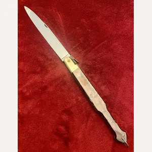 Impressive Portuguese Canesa Style Folding Lock Knife by CUREL with …