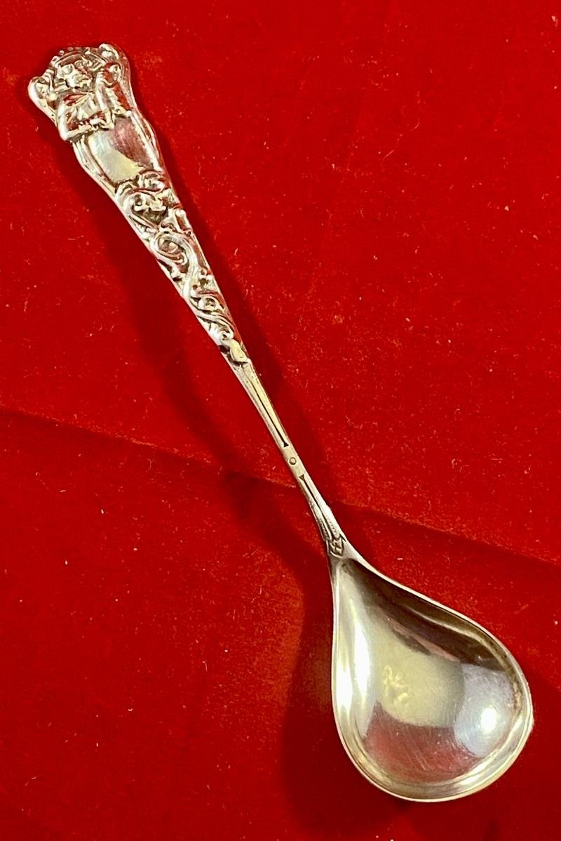 Fine Ornate Antique Norwegian Silver Spoon by Christiansen & Svendsen, Trondhjem, Norway c1910 — image 3