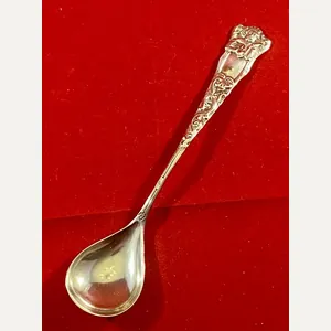 Fine Ornate Antique Norwegian Silver Spoon by Christiansen & Svendsen, …