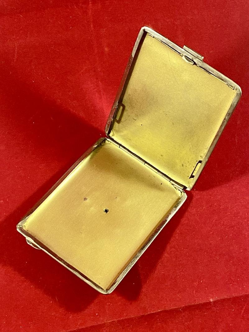 WW2 German Cigarette Case fitted with a WW2 Deutsches Jungvolk DJ Membership Badge — image 7