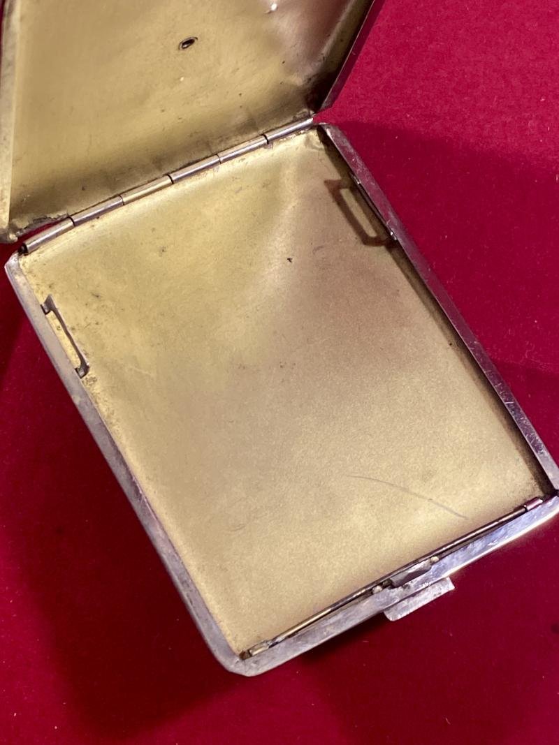 WW2 German Cigarette Case fitted with a WW2 Deutsches Jungvolk DJ Membership Badge — image 8
