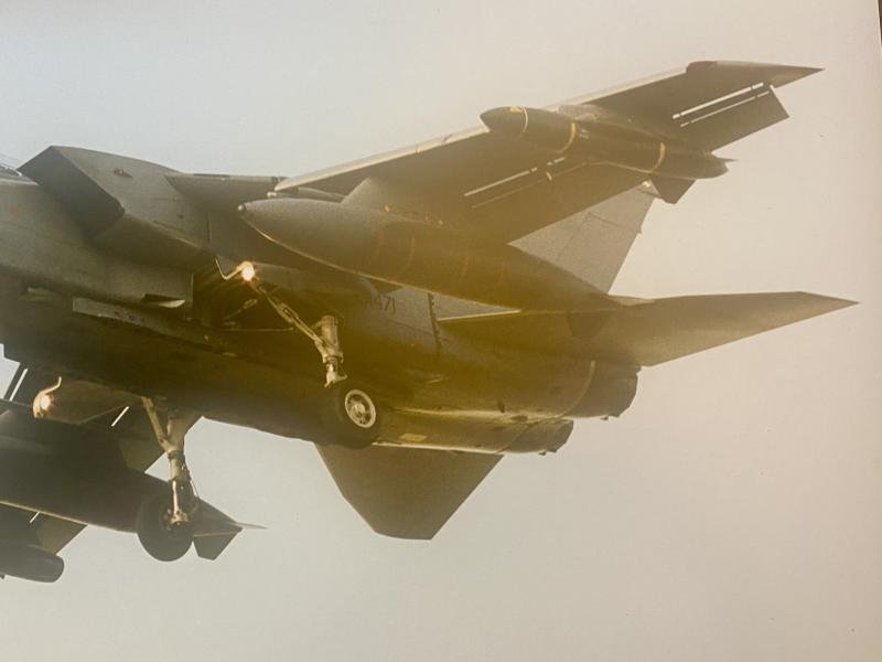 Large 30' x 20' Photo on Card of RAF Panavia Tornado GR.1B ZA471 in Flight — image 4