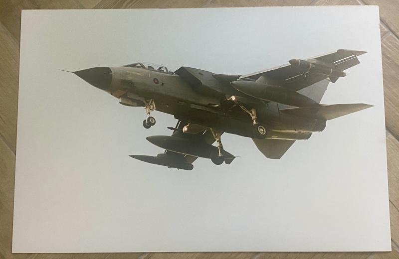 Large 30' x 20' Photo on Card of RAF Panavia Tornado GR.1B ZA471 in Flight — image 5